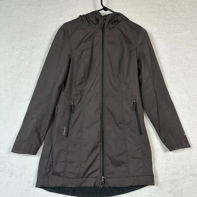 Champion C9 Women's Hooded Softshell Jacket M Gray Wind Water Resistant Coat - Image 1 of 4