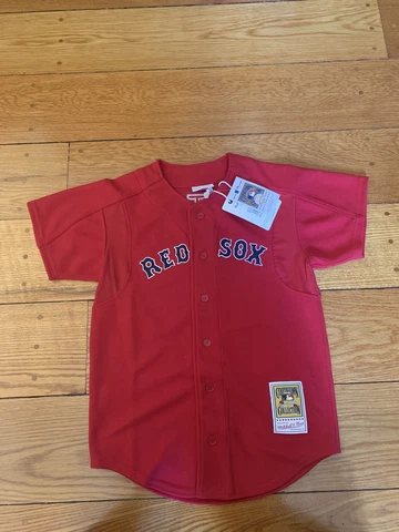 David Ortiz Mitchell & Ness Red Sox Cooperstown Collection Jersey 36 S NWT $130 Cover