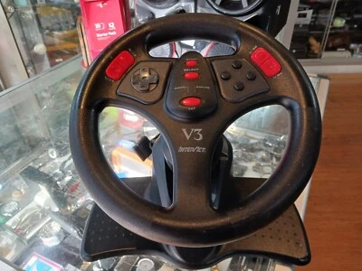 INTERACT PLAYSTATION V3 RACING STEERING WHEEL WIRED CONTROLLER - Image 1 of 4