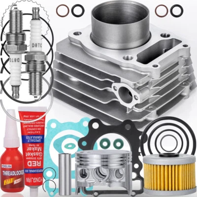 Kit de bujía de extremo superior de pistón cilindro motor Fourtrax para Honda TRX 300 88-00 Foto 1 de 4