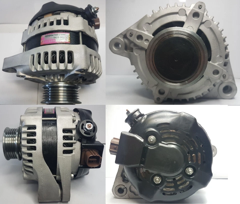 Alternatore Denso 104210-3052 130 A Toyota Avensis/Corolla/RAV4 2.0 D-4D - Immagine 1 di 1