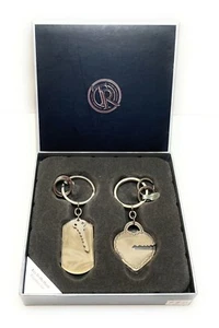 Wedding or Anniversary Gift - Things Remembered Couple Keychains, NEW - Picture 1 of 3