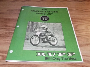 VINTAGE RUPP 1975 MX 8018 PAGES (REPRODUCTION ) - Imagen 1 de 4