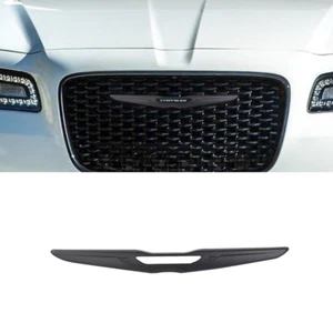 Car Front Bumper Center Grille Emblem Trim Molding For Chrysler 300 300C 2015+ - Picture 1 of 8