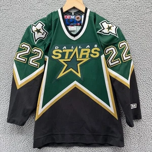 Vintage Dallas Stars Hockey Trikot Brett Hull #22 Youth Large Extra Large CCM - Bild 1 von 11