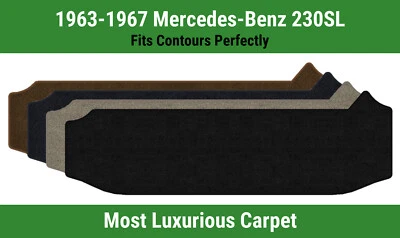 Alfombra de cubierta pequeña Lloyd Luxe para Mercedes-Benz 230SL 1963-1967  Foto 1 de 4