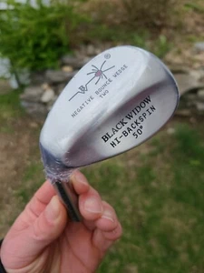 NEW! Black Widow LH Negative Bounce Wedge 50⁰ Hi-Backspin Golf club W Head Only  - Picture 1 of 9