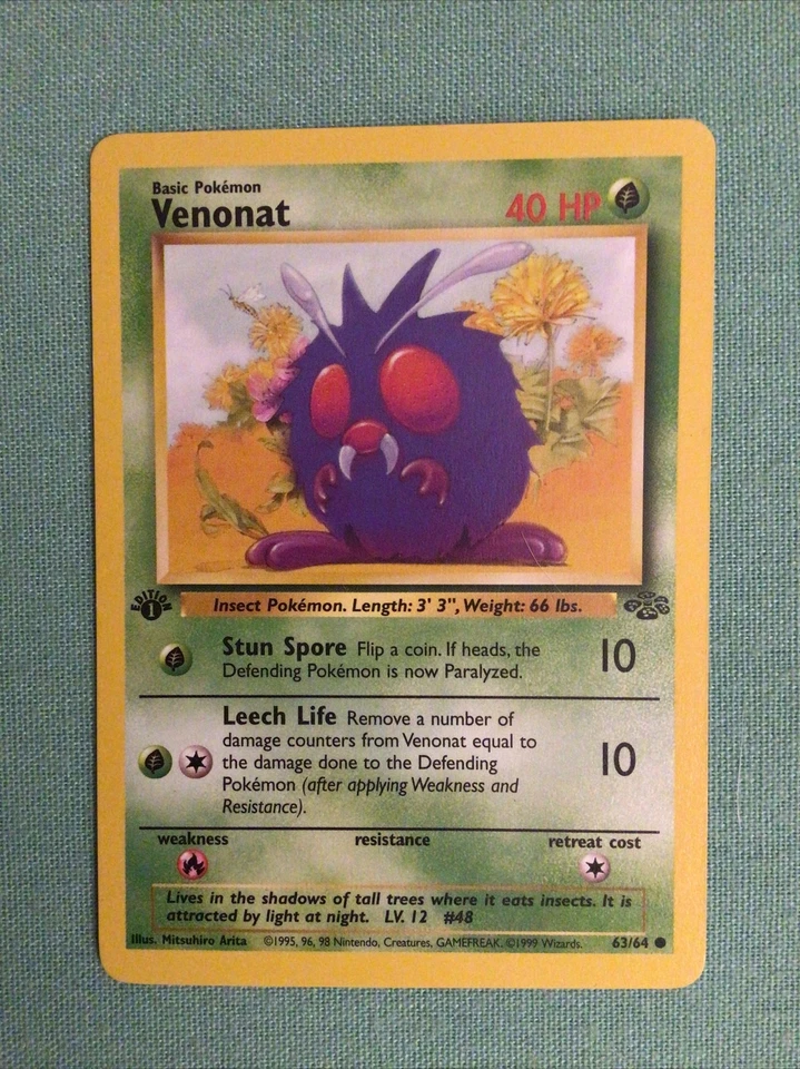 Venonat 63/64 Jungle Regular