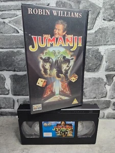 VHS Tape Jumanji 1995 Robin Williams Great Working Order - Picture 1 of 5