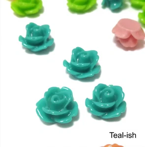 Rosas de 20 x 10 mm - verde azulado - Imagen 1 de 1