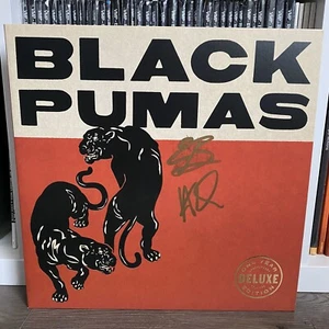 Black Pumas *Signed* Vinyl Record Gatefold Cover [No Vinyl Discs] *Read Descript - Picture 1 of 10