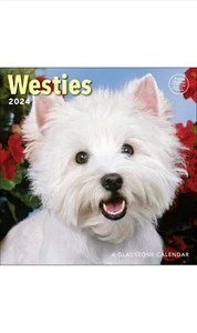 Gladstone Media,  Westies 2024 Wall Calendar - Picture 1 of 6