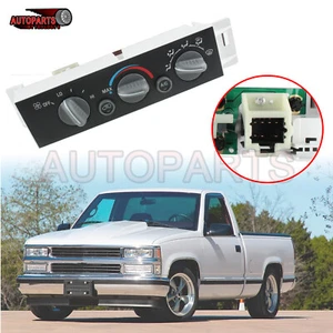 AC Heater Control Panel Switch For 1996-99 Chevy GMC C/K1500 96-00 C/K2500 Truck - Picture 1 of 13