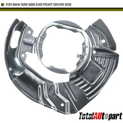 Protector antipolvo de freno para BMW 525i 530i 2001-2003 528i E39 conductor delantero izquierdo Foto 1 de 4