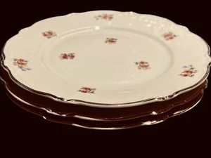 Heinrich & Co H&C Selb Bavaria Dinner Plates W/gold Set of 3 See Photos & Read - Picture 1 of 11