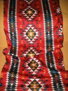 New Neck GAITER Face Mask TRIBAL Design OVER EARS face covering ADULT 20" long - Picture 1 of 4