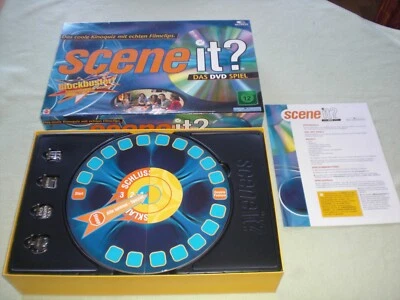 Scene it ? Blockbuster International & deutsch - DVD Clip Quiz Mattel 2004 Kult - Bild 1 von 4