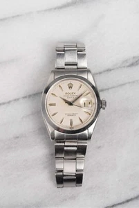 Vintage Rolex Oyster Perpetual 50s Ref 6534 Automatic White Dial 34mm - Picture 1 of 5