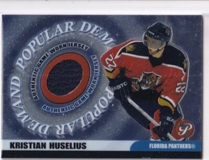 03/04 TOPPS PRISTINE KRISTIAN HUSELIUS POPULAR DEMAND GAME JERSEY - Bild 1 von 1