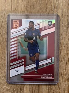 Haji Wright Rookie 2022-23 Panini Donruss Elite FIFA Soccer #196