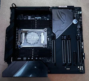 ROG Zenith Extreme Alpha Motherboard With AMD Ryzen Threadripper 2990wx CPU - Picture 1 of 5