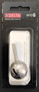 Delta Genuine Parts Ball Assembly Single Lever Handle Stainless Steel RP70G NEW - Picture 1 of 9