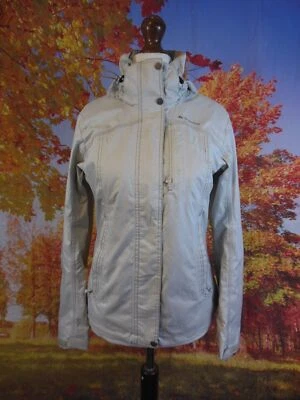Quechua lunar grey polyester full zip Jacket. UK men's size 2XS - Image 1 of 4