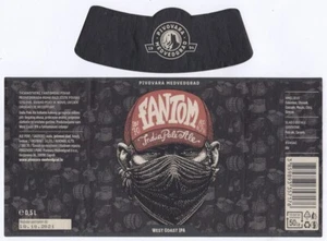 Fantom #05: West Coast IPA; Bier Label Sticker 500 ml; Medvedgrad, Kroatien - Bild 1 von 1