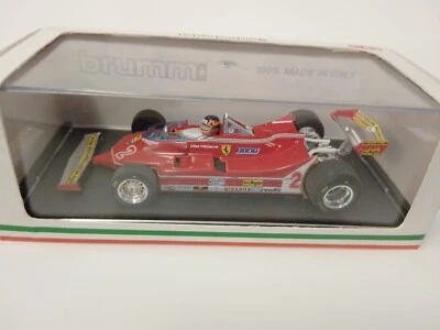 Brumm Ferrari 312 T5 #2 Gilles Villeneuve GP Brasile 1980 1/43 R575-CH - Immagine 1 di 3