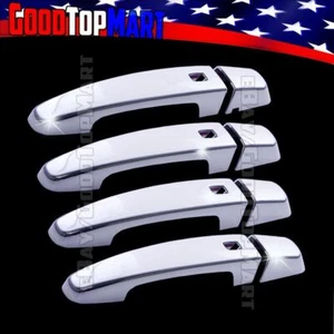 For Chevy VOLT 2015 2016 2017 Chrome 4 Door Handle Covers WITH Smart Keyholes - Bild 1 von 2
