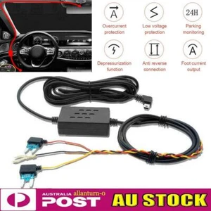 HardWire Fuse Box Car Dash Cam Hard Wire Kit 12V-24V to Cam Camera Universal - Picture 1 of 6