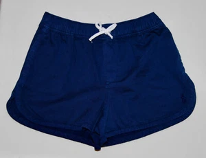 NWT Polo Ralph Lauren Girls Navy Blue Twill Gym Shorts sz 7 - Picture 1 of 11
