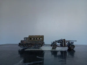 Stalingrad'42"6th.Army#2'☠️/Siezed HVY.ART.TRC,w/Towed'88'AT/AA.Gun.RU/November - Picture 1 of 12