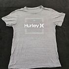 Hurley Surf Company gris manches courtes coton mélangé T-shirt homme M