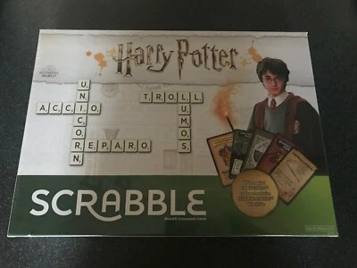 Mattel Games Scrabble Harry Potter Edition Family Game BNIB - Image 1 of 2