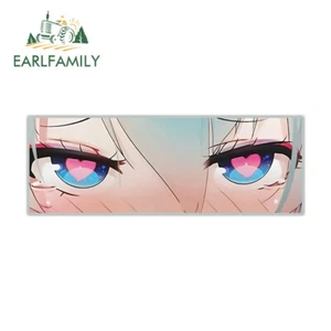 EARLFAMILY 5.1" Anime Girl Eye Slap Car Sticker Bumper Windows Decal Trunk Decor - Picture 1 of 19