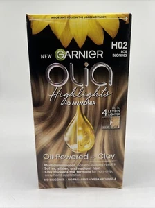 H02 Garnier Olia Hair Color Ammonia-Free Hair Dye Highlights Blondes COMBINESHIP - Picture 1 of 5