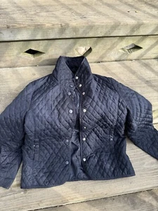 Piu Bello Quilted Jacket S Navy - Picture 1 of 5