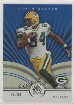 2005 Upper Deck Reflections Blue /99 Javon Walker #35 - Image 1 of 2