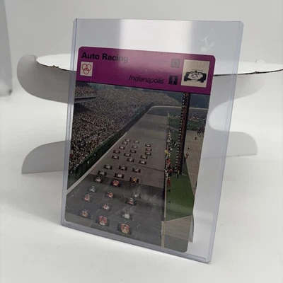 Tarjeta de 500 Indianapolis 1977 carreras automáticas deporte y folclore Indy 500 Foto 1 de 4