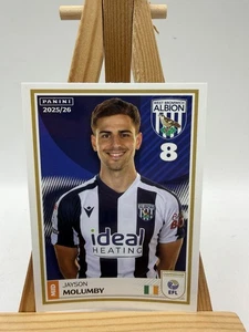 PANINI EFL 2025 - 26  STICKER Jayson Molumby West Bromwich Albion #446 - Picture 1 of 4