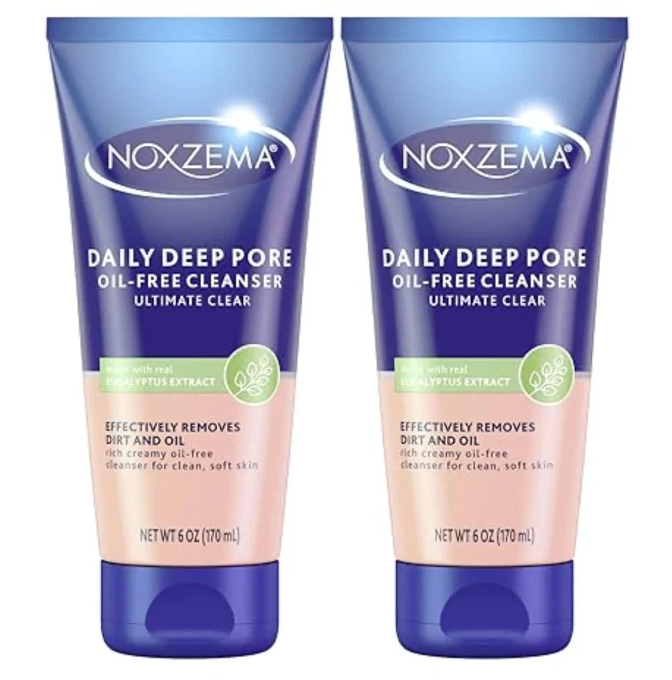 🧼 Noxzema Ultimate Clear: Limpiador diario sin aceite | Piel suave y antiacné 🧴1 pieza Foto 1 de 4