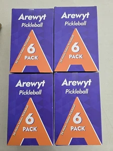 Arewyt 26 Holes Indoor Pickleball 6 packs x 4 boxes ( R3-1234Q) - Picture 1 of 4