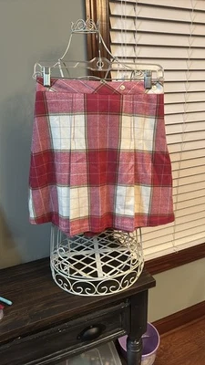 Girl's American Girl Pleated Plaid Skirt Size 14 - Image 1 of 4