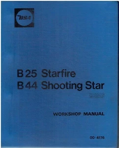 BSA B25 STARFIRE & B44 SHOOTING STAR 1969 - ORIGINAL WERKSTATTHANDBUCH - Bild 1 von 1