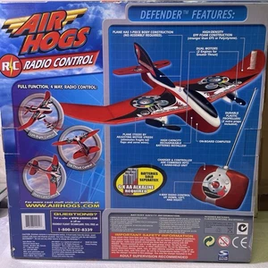 VINTAGE! 2005 Air Hogs RC Aero Ace Red Airplane RTF 🌟 BRAND NEW & SEALED!! - Picture 1 of 7
