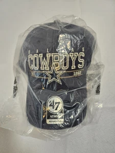 Dallas Cowboys 47 MVP Brand Adjustable Mesh Trucker Vintage Patched Logo Hat New - Picture 1 of 2