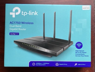 TP-Link Archer C7 Gigabit-WLAN-AC-Router 1300 Mbps 4 Ports (Archer-C7) - Bild 1 von 4