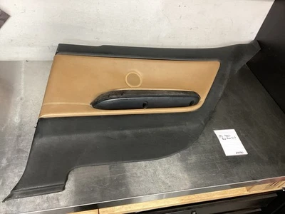 00-06 OEM BMW E46 COUPE 330ci REAR RIGHT DOOR PANEL CARD Tan Black - Image 1 of 4