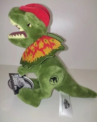 Jurassic World Dilophosaurus Plüschtier Dino NEU - Bild 1 von 3